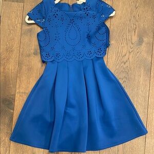 Royal Blue Girls Dress